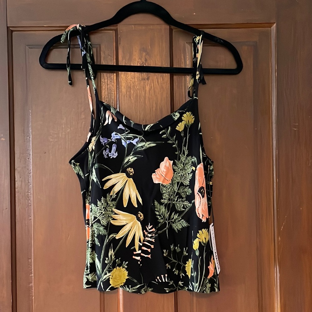 Amuse Society floral tank